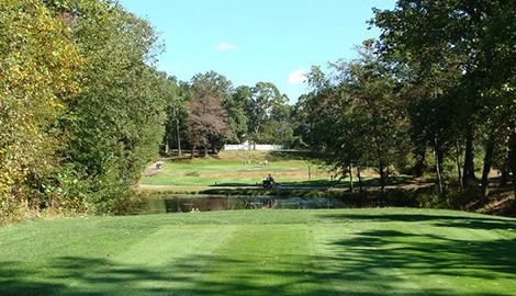 Lakewood Golf Course fairway and trees